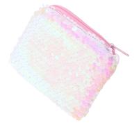 Ipetboom Cartera Bolsos pequeño Monedero de Lentejuelas diminuto Soltero Sling Bag Shoulder Bag Straps Crossbody Bag Beach Bag Bandolera de Exterior Fiesta favorece a los algodón Rosa