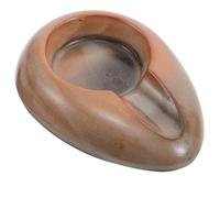 Ipetboom Cenicero Retro de Cerámica Grande para Cigarros y Cigarrillos Bandeja para Cenicero para Interiores y Exteriores Diseño Vintage Chino Adecuado para Hogar Oficina y Terrazas