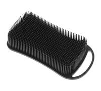 Ipetboom Cepillo De De Silicona Para Exfoliante Suave De Doble Cara Corporal Barba Diseño Ergonómico y Antideslizante Cuidado Para Piel Saludable y