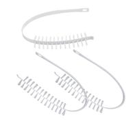 Ipetboom Cepillo Limpiador para Lavadora Rodante 3 Piezas, Cepillo Flexible para Limpieza Profunda, Accesorio de Color Claro para Eliminar Suciedad y Olores, Uso Doméstico Multifuncional,