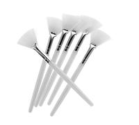 Ipetboom Cepillo Para Mascarilla Facial Belleza 6 Piezas Tamaño Mediano Cerdas Suaves Para Aplicar Mascarillas Faciales, Uso Profesional Salones y Cuidado Personal