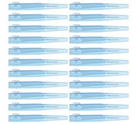 Ipetboom Cepillos Interdentales Suaves 60 Piezas Azul Sistema Empuje y Tracción Herramienta de Limpieza para y Viajes Cepillo de Hilo para Higiene Bucal Profunda