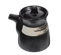 Ipetboom Cerámica Dispensador de Especias Japonés para Cocina Bote para Salsa de y Vinagre Recipiente Decorativo Resistente y Fácil de Usar para Almacenamiento de Pimienta