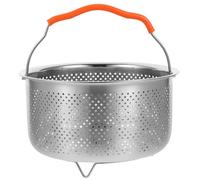 Ipetboom Cesta de Vapor Inoxidable Vaporera Eléctrica Rejilla Reutilizable para Cocinar al Vapor Accesorio de Cocina para Uso Doméstico para Cocinar Arroz