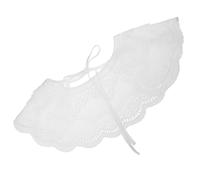 Ipetboom Chal De Encaje De Algodón Para Mujer Cuello Falso Para Vestido De Verano Blusa De Puños De Encaje
