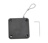 Ipetboom Cierrapuertas Automático sin Perforaciones Cable Retráctil de Acero Resistente para Puertas Interiores y Exteriores Cierre Firme para Hogar Oficina y Uso Comercial