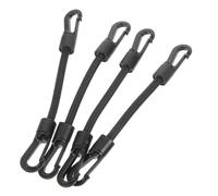 Ipetboom Cinchas Elásticas Gancho y Hebilla para Uso Diario, Resistentes y Portátiles, Ideales para Camping y Actividades al Aire Libre, Paquete de 4 Unidades