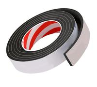 Ipetboom Cinta Adhesiva Antideslizante de Espuma Autoadhesiva 20 MM X 2 M X 5 MM para Patas de Muebles Almohadilla Insonorizante para Protección y Sellado Muebles y Ventanas