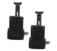 Ipetboom Clips de Bloqueo Metálicos para Manijas de Equipaje 2 Piezas de Repuesto Medianas Herrajes Resistentes para Reparación de Tiradores Telescópicos Cierre Seguro para Maletas en