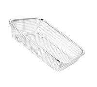 Ipetboom Colador de Cocina Multifunción de Acero Inoxidable Cesto de Malla para Lavar y Escurrir Frutas y Verduras Cesta Pequeña para Uso Doméstico y Camping