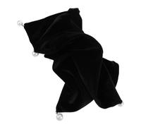 Ipetboom Coleteros Grandes de Terciopelo para Mujer Coleteros Jumbo de Terciopelo Pelo Grueso Accesorios Trabajo Vida Diaria