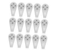 Ipetboom Colgadores de Cuadros Clavos Invisibles sin Rastro 25 Unidades Tamaño Extra Grande Tipo B Colgador de Pared Resistente para Marcos y Pinturas Accesorios para Hogar y Oficina