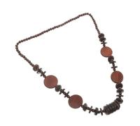 Ipetboom Collar Boho Hecho a Mano Cuentas de Cáscara y Madera, Diseño Geométrico para Mujer, para Verano y Eventos Casuales