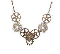 Ipetboom Collar Colgante Creativo de Retro con Diseño de para Mujeres Accesorio de Joyería Punk para y Ocasiones Especiales