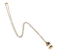 Ipetboom Collar de Urna Transparente de Acero Inoxidable Collar Conmemorativo para Cenizas Puede Abrir Adecuado para Entierro de Cenizas y Recuerdo Personal