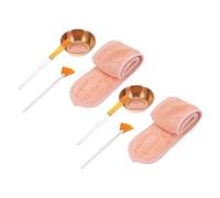 Ipetboom Conjunto de Suministros de Esteticista para Tratamientos Faciales Tazón y Brochas, Adecuado para Rituales de Belleza en Casa