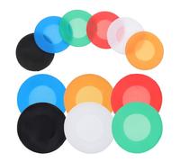 Ipetboom Cubierta de Diafragma para Estetoscopio de Silicona 12 Piezas, Práctica y Que Minimiza la Irritación Piel, Adecuado para Uso Médico Profesional