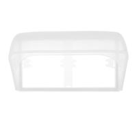 Ipetboom Cubierta para Enchufes Tipo 86 Doble Caja Protectora Antisalpicaduras Transparente Autoadhesiva Diseño Elevado y Estirable para Exteriores y Baños