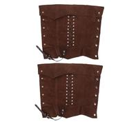 Ipetboom Cubiertas Medievales para Botas de Cosplay Polainas Renacentistas de Resistente Diseño Clásico Portátil para Fiestas y Teatro