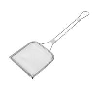 Ipetboom Cuchara Coladora de Aceite Cuadrada de Acero Inoxidable con Malla Fina y Mango Largo Espumadera Multifuncional para Freidora Adecuado para Pollo Patatas Fritas y Cocina