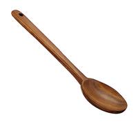 Ipetboom Cuchara de Madera Utensilio de Cocina Cuchara Larga para Sopa Herramienta de Cocina Reutilizable de Limpiar y al