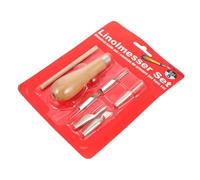 Ipetboom Cuchillos de Pintura para Arte Espátulas Ergonómicas Resistentes la Corrosión Herramientas de Talla Manual para Pintura Acrílica y Manualidades Kit Esencial para Artistas y