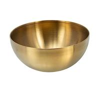 Ipetboom Cuenco de Ensalada Inoxidable de Tazón para Recipiente para Ensaladas Postres y Fideos Diseño Elegante y Duradero