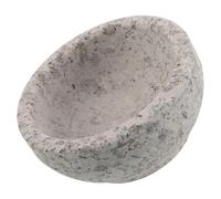 Ipetboom Cuenco de Piedra Sagrada para Ofrendas Rituales 14 CM de Diámetro 400 Ml Cuenco Pequeño para Purificación y Decoración Espiritual Ceremonias Religiosas y Paganas