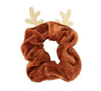 Ipetboom Cuerdas Elásticas Navideñas Cabello Liga Para Pelo Banda De Terciopelo De Alce