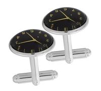Ipetboom Cufflinks De Diseño De Reloj Colección De Camisas Clásicas De Para Hombres