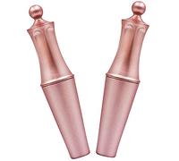 Ipetboom Delineador de Ojos Magnético Líquido 2 Piezas 4 Ml Resistente al Agua para Mujeres y Adolescentes Uso Diario Maquillaje Pestañas Postizas Rosa Dorado