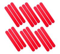 Ipetboom Depresor Lingual Infantil de Plástico Rojo 30 Piezas Espátulas para Exámenes Bucales y Cuidado Oral Pediátrico Herramienta Higiénica para Práctica Médica y Enseñanza Clínica