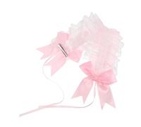 Ipetboom Diadema De Encaje Lolita Tocado Con Lazo Para Sirvienta Diadema De Encaje Para Sirvienta Tocado Decorativo Vestido Kawaii Accesorio Cabello Para Fiesta De Cosplay