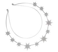 Ipetboom Diadema De Estrella Hexagrama Para Novia Corona De Diosa Para Mujer Para Boda y Desfile