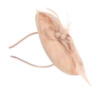 Ipetboom Diadema de Flores y Plumas Diadema Velo Pelo Accesorio Pelo de Fiesta para Damas y Mujeres para Niña