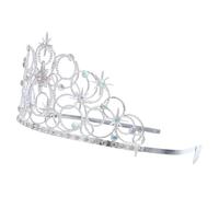 Ipetboom Diadema de para Boda con Estrellas Brillantes y Pedrería de Aleación de Zinc Ligera y Estable para Novia y Fiestas