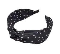 Ipetboom Diadema De Tela Lunares Diadema De Ala Ancha Para Mujer Bandas Cabello Antideslizantes Para Eventos Casuales y Diarias