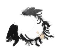 Ipetboom Diadema Lolita con Negras para Halloween Ligera y Cómoda Accesorio de Moda para Cosplay y Fiestas Temáticas