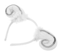 Ipetboom Diadema Orejas De Oveja Divertida Broche Pelo Accesorio Para Fotos De Fiesta Adorable Diadema De Oveja De Peluche