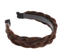 Ipetboom Diadema Para Mujer Trenzada De Espiga De Pescado Postizo De Pelo Accesorio De Moda Cabello Para Fiestas y Eventos