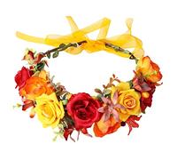 Ipetboom Diadema Para Mujeres Accesorio De Cabello Para Novias Fiesta Especiales Diseño Elegante y Mano Flores De Fieltro