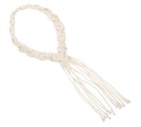 Ipetboom diadema trenzada Yoga para banda cabello Venda tocado tejido disfraz de cosplay diademas de playa de verano diadema tejida diademas de niñas Cuerda trenzada