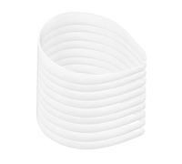 Ipetboom Diademas de Plástico Lisas para Forrar 20 Piezas Tamaño Estándar Flexibles sin Dientes para Niñas y Mujeres Uso Diario Manualidades Accesorios en Color Claro para Cabello