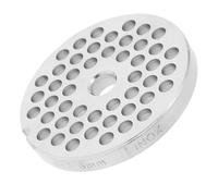 Ipetboom Disco de Repuesto para Picadora de Carne Orificios de 6 Mm, Acero Inoxidable de 69 Mm de Diámetro, Accesorio para Molinillos Eléctricos de Cocina, Piezas para Preparación Uniforme