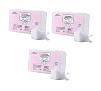 Ipetboom Discos desmaquillantes de algodón desechables: 3000 unidades de algodón desmaquillante, almohadillas para desmaquillar no tejidas, súper suaves discos de algodón desmaquillantes cuadrados