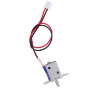 Ipetboom Electromagnético Cerradura Eléctrica Mini 4.5MM Carrera Push Pull Tipo Solenoide para Cajones y Muebles Seguro Compacto Antióxido para Hogar Oficina Tiendas