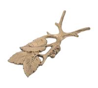 Ipetboom Escultura Metálica para Quitar Botas Diseño Rama y Hormiga Removedor Portátil de Calzado de Hierro para Entrada y Oficina Herramienta Decorativa para Interiores