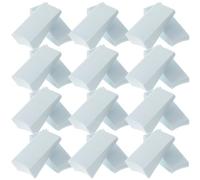 Ipetboom Esponja para Uñas Degradada 24 Pcs Herramienta Multifuncional para Manicura Accesorios de Decoración de Uñas Reutilizable para Diy