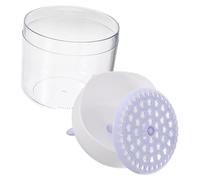 Ipetboom Espuma Facial Transparente Fabricador de Espuma Manual de Ducha Botella Lavabo y Limpiadores Lociones y Champús