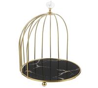 Ipetboom Estante De Maquillaje Tipo Jaula Para Cosméticos Organizador De Almacenamiento De Diseño Elegante Para Dormitorio y Baño Soporte De Cosméticos